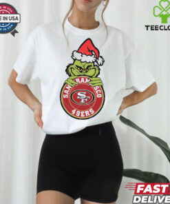 Funny Grinch San Francisco 49ers Logo shirt