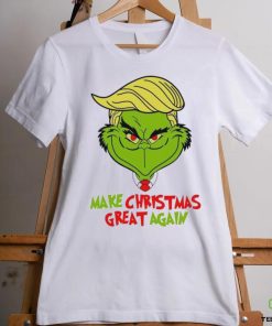 Funny Grinch Trump make Christmas great again 2023 Shirt