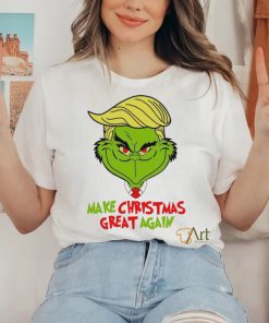 Funny Grinch Trump make Christmas great again 2023 Shirt