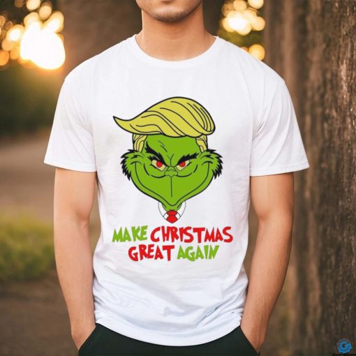 Funny Grinch Trump make Christmas great again 2023 Shirt