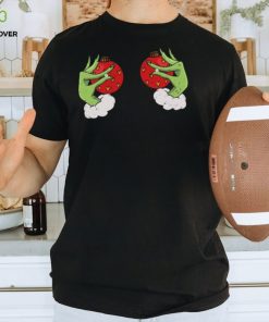 Funny Grinch hands Christmas Adult Tshirt 1 Funny Grinch hands Christmas Adult Tshirt