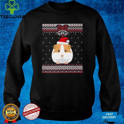 Funny Guinea Pig Christmas Ugly Sweater Guinea Pig Lovers Shirt