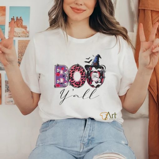 Funny Halloween Boo Y’all Witch Season shirt