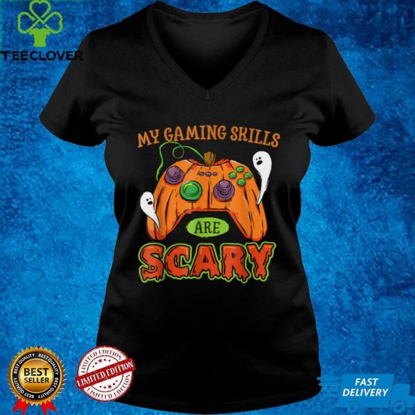 Funny Halloween Gaming Skills Gamer Girls or Boys Halloween T Shirt