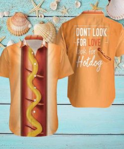 Funny Halloween Hot Dog Halloween Hawaiian Shirt