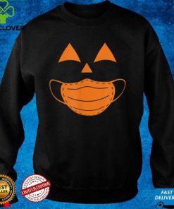 Funny Halloween Pumpkin 2020 Face Mask Jackolantern T Shirt