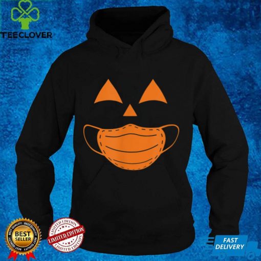 Funny Halloween Pumpkin 2020 Face Mask Jackolantern T Shirt