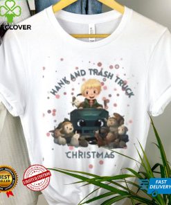 Funny Hank and Trash Truck Christmas T Shirt