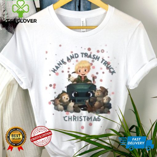 Funny Hank and Trash Truck Christmas T Shirt