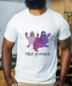 Funny Hbd Grimace Grimace Meme Shirt