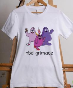 Funny Hbd Grimace Grimace Meme Shirt