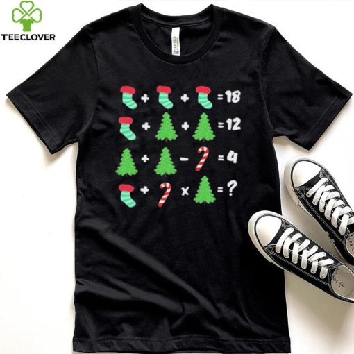 Funny Ho Ho Ho HO3 Math Teacher Santa Hat Christmas Pajamas Shirt