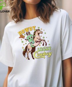 Funny Howdy Go Lucky Cowboy hoodie, sweater, longsleeve, shirt v-neck, t-shirt