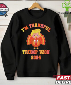 Funny I’m Thankful Trump Won 2024 Vance Inauguration Sequel T Shirt