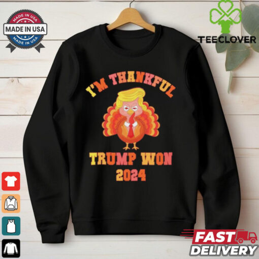 Funny I’m Thankful Trump Won 2024 Vance Inauguration Sequel T Shirt