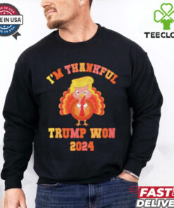 Funny I’m Thankful Trump Won 2024 Vance Inauguration Sequel T Shirt