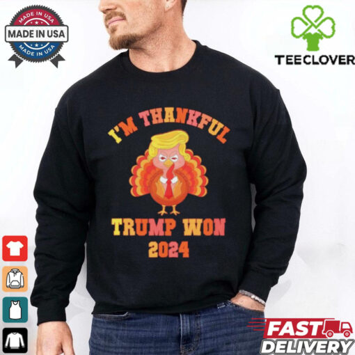 Funny I’m Thankful Trump Won 2024 Vance Inauguration Sequel T Shirt