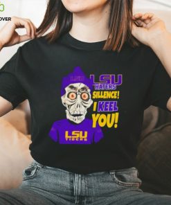 Funny Jeff Dunham LSU Tigers Haters Silence shirt