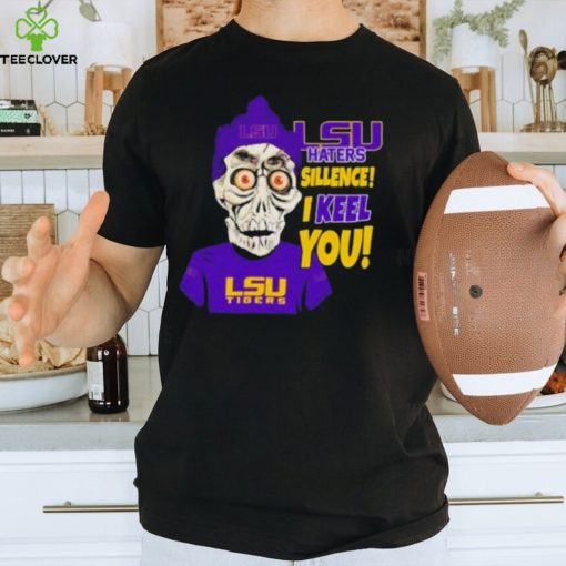 Funny Jeff Dunham LSU Tigers Haters Silence shirt
