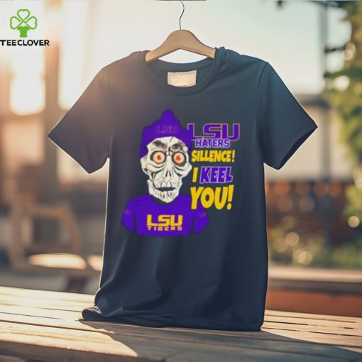 Funny Jeff Dunham LSU Tigers Haters Silence shirt
