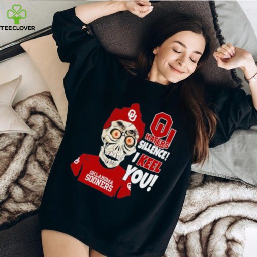 Funny Jeff Dunham oklahoma sooners haters silence I keel you shirt
