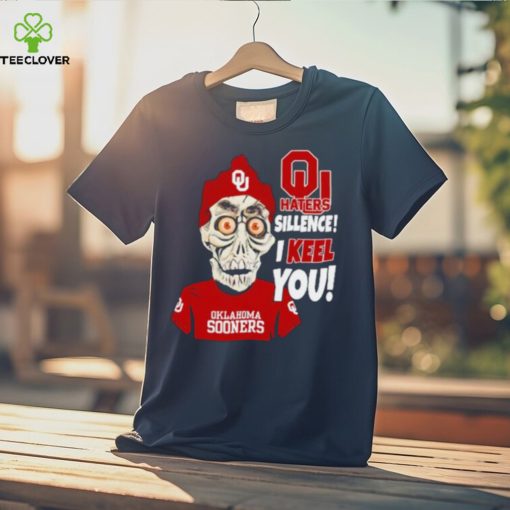Funny Jeff Dunham oklahoma sooners haters silence I keel you shirt