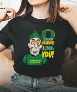 Funny Jeff Dunham oregon ducks haters silence I keel you shirt