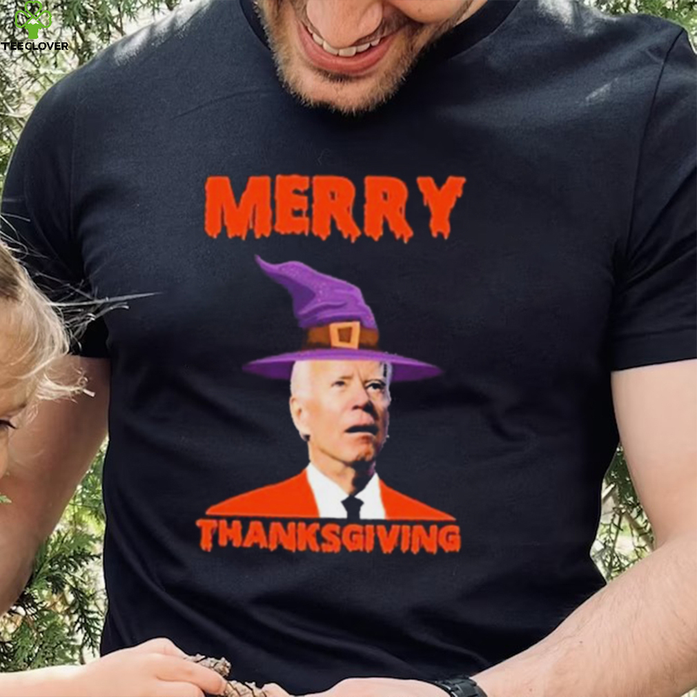 Funny Joe Biden Merry Thanksgiving Confused Shirt Funny Joe Biden Merry Thanksgiving Confused Shirt