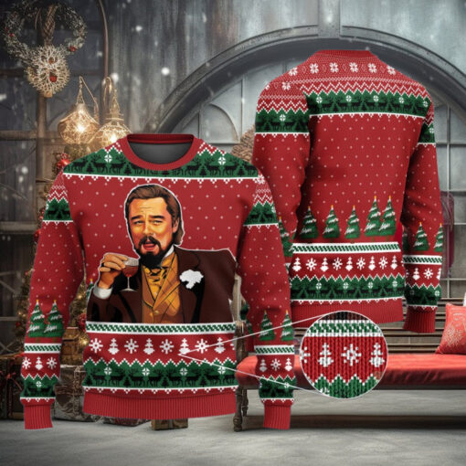 Funny Leo Ugly Christmas 3D Sweater