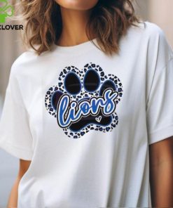 Funny Leopard Lions Paw Football Shirt