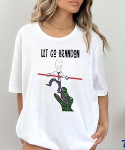 Funny Let’s Go Brandon Anti Biden With Crocodile T shirt