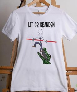 Funny Let’s Go Brandon Anti Biden With Crocodile T shirt