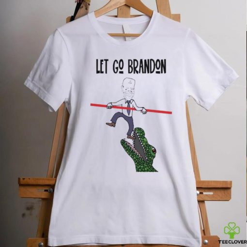 Funny Let’s Go Brandon Anti Biden With Crocodile T shirt