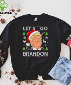 Funny Lets Go Brandon Trump Ugly Christmas Sweater Shirt