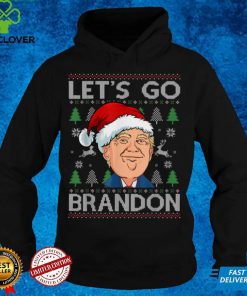 Funny Lets Go Trump Brandon Ugly Christmas Sweater T Shirt hoodie, sweat hoodie, sweater, longsleeve, shirt v-neck, t-shirt