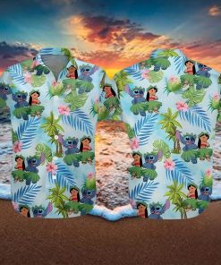 Funny Lilo And Stitch Hawaiian Shirt Disney Lovers Gift