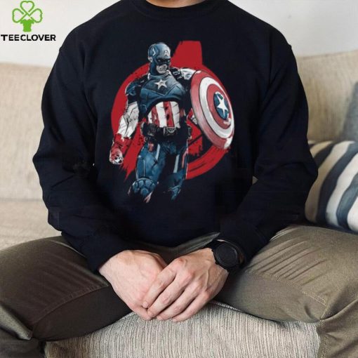 Funny Marvel Captain America T Shirt