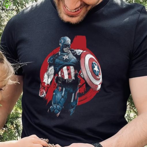 Funny Marvel Captain America T Shirt