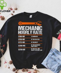 Funny Mechanic Hourly Rate future mechanic T Shirt 3 Funny Mechanic Hourly Rate future mechanic T Shirt