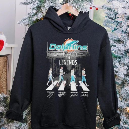 Funny Miami dolphins abbey road the legends cross the street hoodie, sweater, longsleeve, shirt v-neck, t-shirt