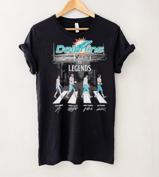 Funny Miami dolphins abbey road the legends cross the street hoodie, sweater, longsleeve, shirt v-neck, t-shirt