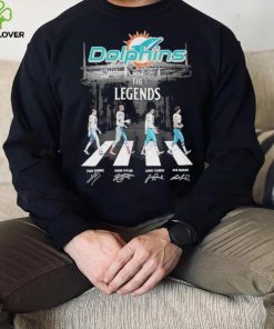 Funny Miami dolphins abbey road the legends cross the street hoodie, sweater, longsleeve, shirt v-neck, t-shirt