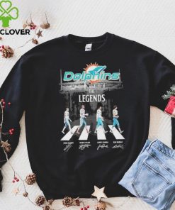 Funny Miami dolphins abbey road the legends cross the street hoodie, sweater, longsleeve, shirt v-neck, t-shirt