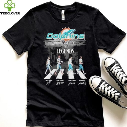 Funny Miami dolphins abbey road the legends cross the street hoodie, sweater, longsleeve, shirt v-neck, t-shirt