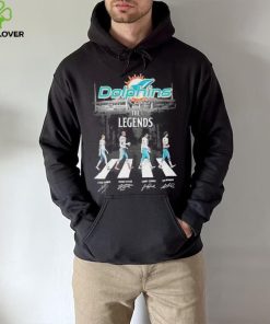 Funny Miami dolphins abbey road the legends cross the street hoodie, sweater, longsleeve, shirt v-neck, t-shirt