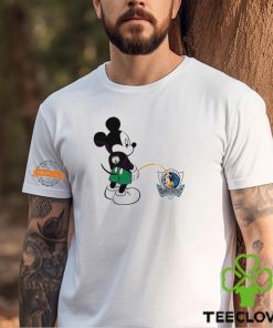 Funny Mickey Boston Celtics Piss On Dallas Mavericks Shirt