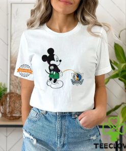 Funny Mickey Boston Celtics Piss On Dallas Mavericks Shirt
