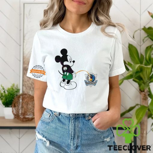 Funny Mickey Boston Celtics Piss On Dallas Mavericks Shirt