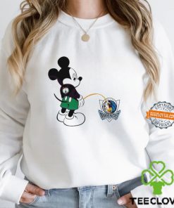 Funny Mickey Boston Celtics Piss On Dallas Mavericks Shirt