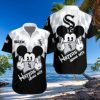 Funny Mickey Haters Gonna Hate White Sox Hawaiian Shirt